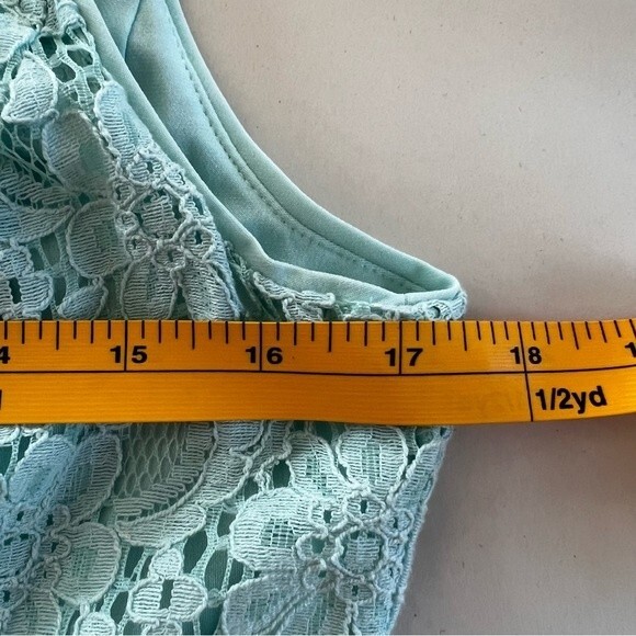 Lauren Ralph Lauren Lace Midi Dress‎ Sleeveless Sheath SZ 8 - Picture 10 of 14